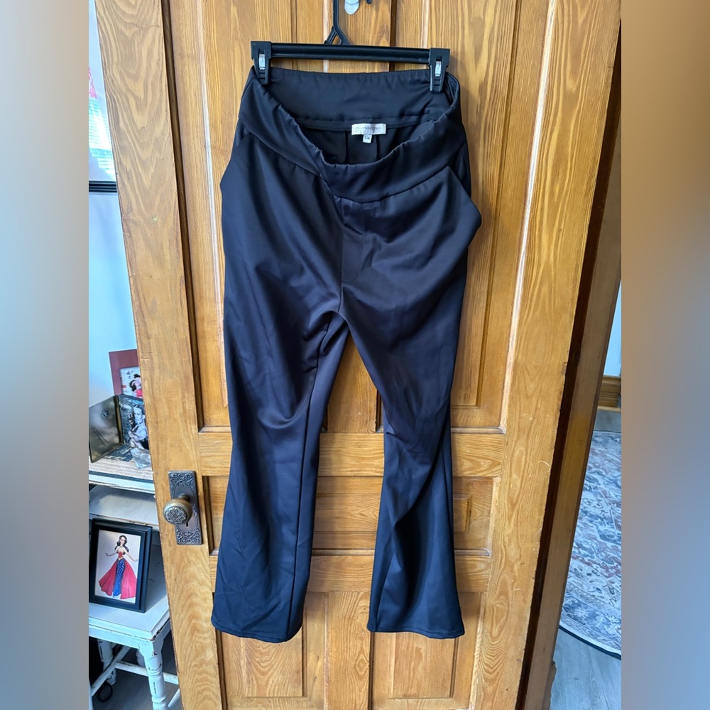 Black Boot Cut Flare Pants